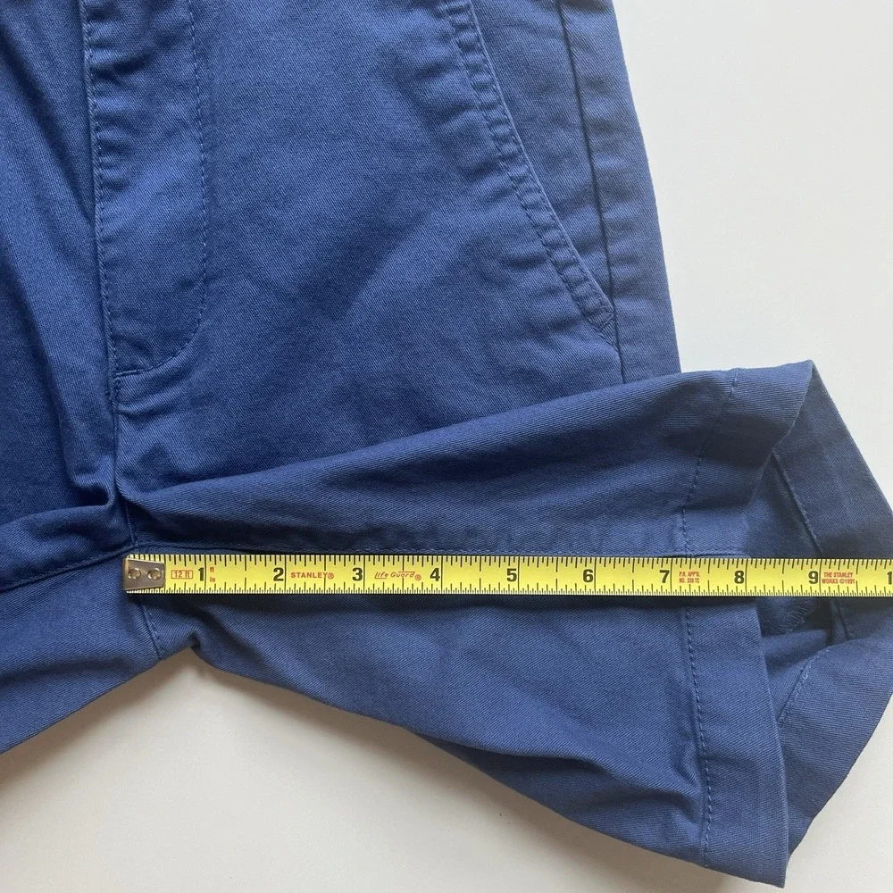 Old Navy Boy's Size 12 Slim Chino Shorts Blue Basic Preppy School